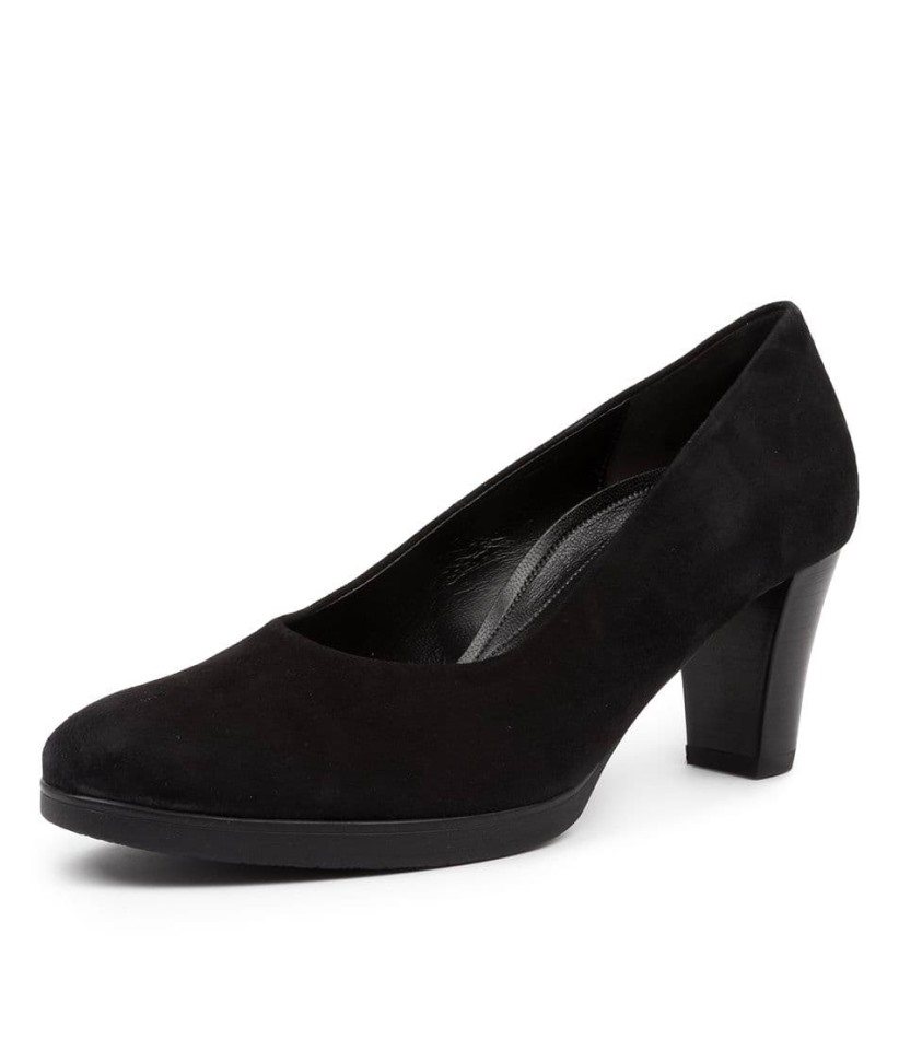 Gabour | Daim Beverly Schwarz Exclusif